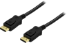 DELTACO DisplayPort 1.2 ha-ha Svart (F) 5 m