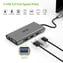 Acer USB-C Dockningsstation 60 W PD 10 portar Silver