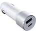 Satechi Billaddare USB-C/ USB-A 72 W Silver