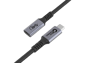 MicroConnect USB-C förlängningskabel 2m, 100W,10Gbps, USB 3.2 Gen 2x2