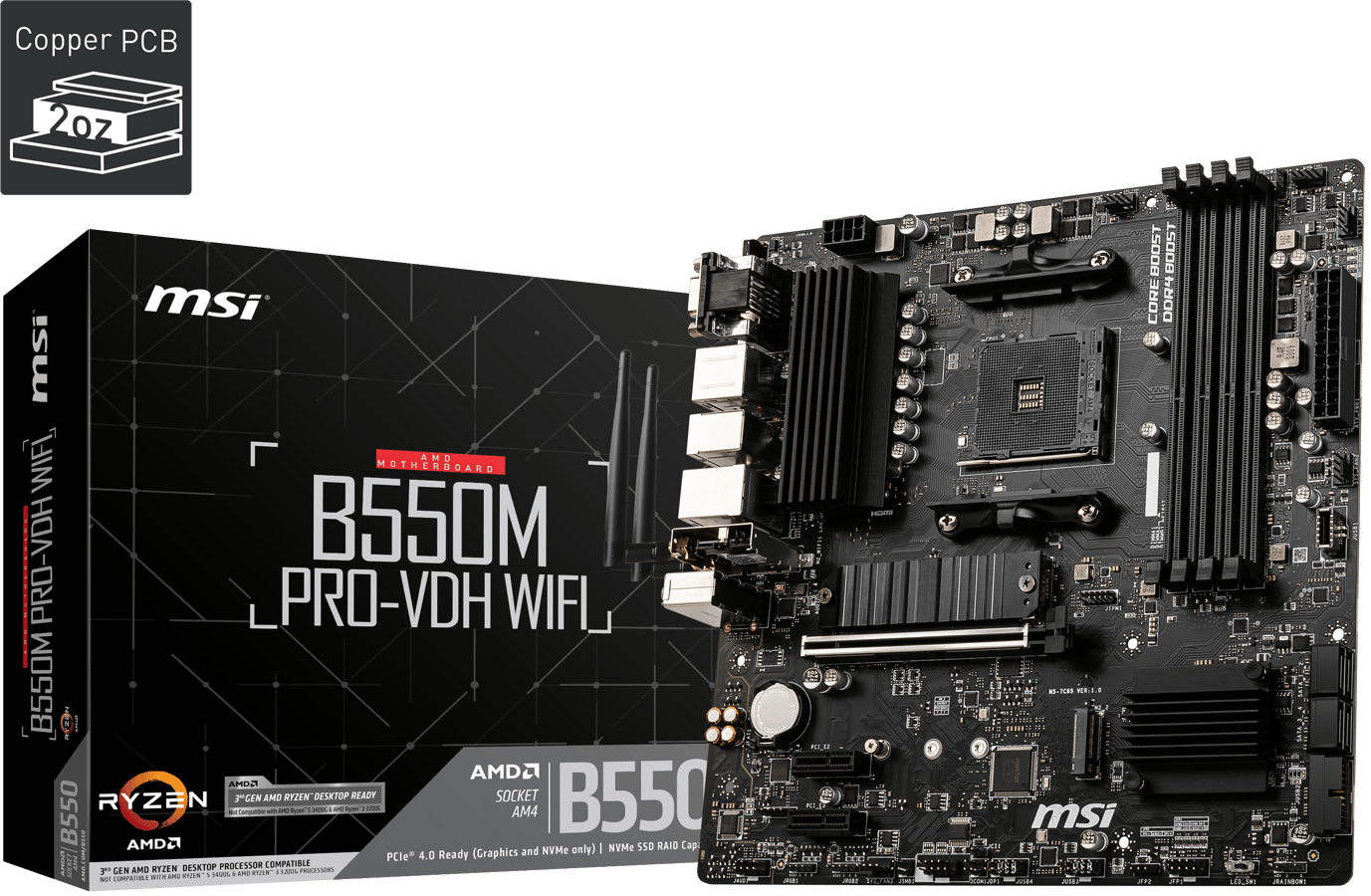 MSI B550M Pro-VDH WIFI