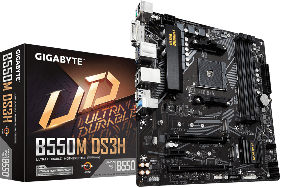 Gigabyte B550M DS3H