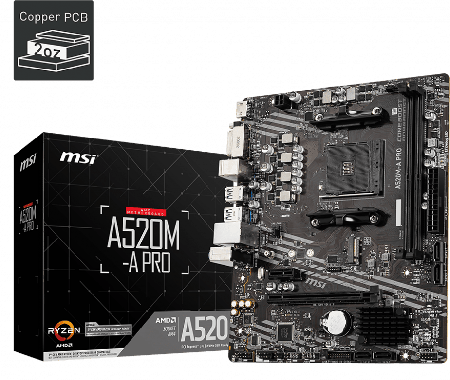 MSI A520M-A PRO