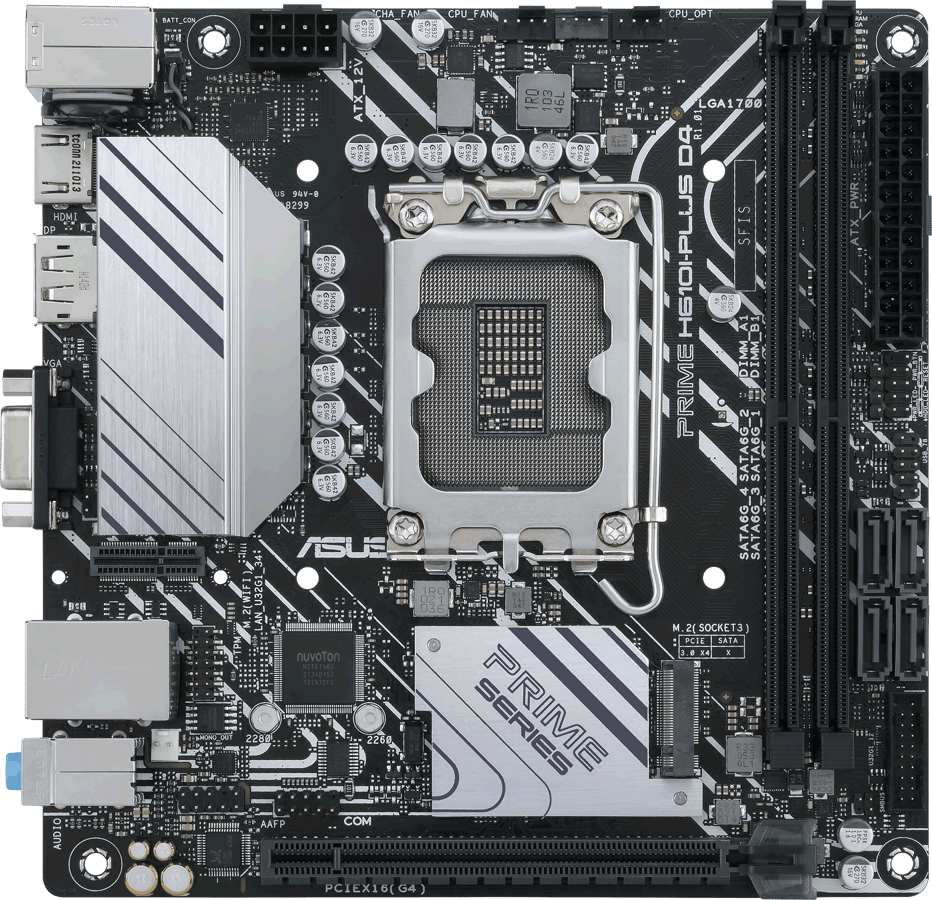 ASUS Prime H610I-Plus D4-CSM