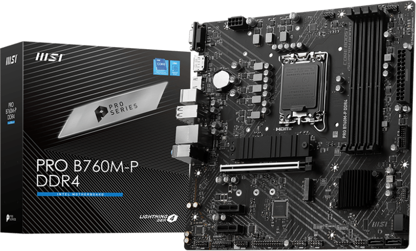 MSI Pro B760M-P DDR4