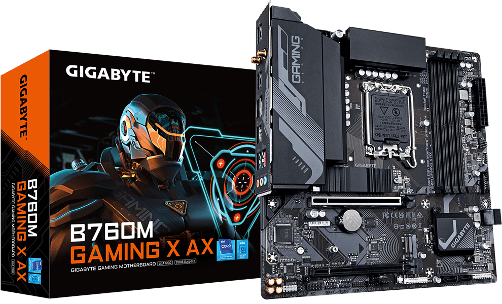 Gigabyte B760M Gaming X AX