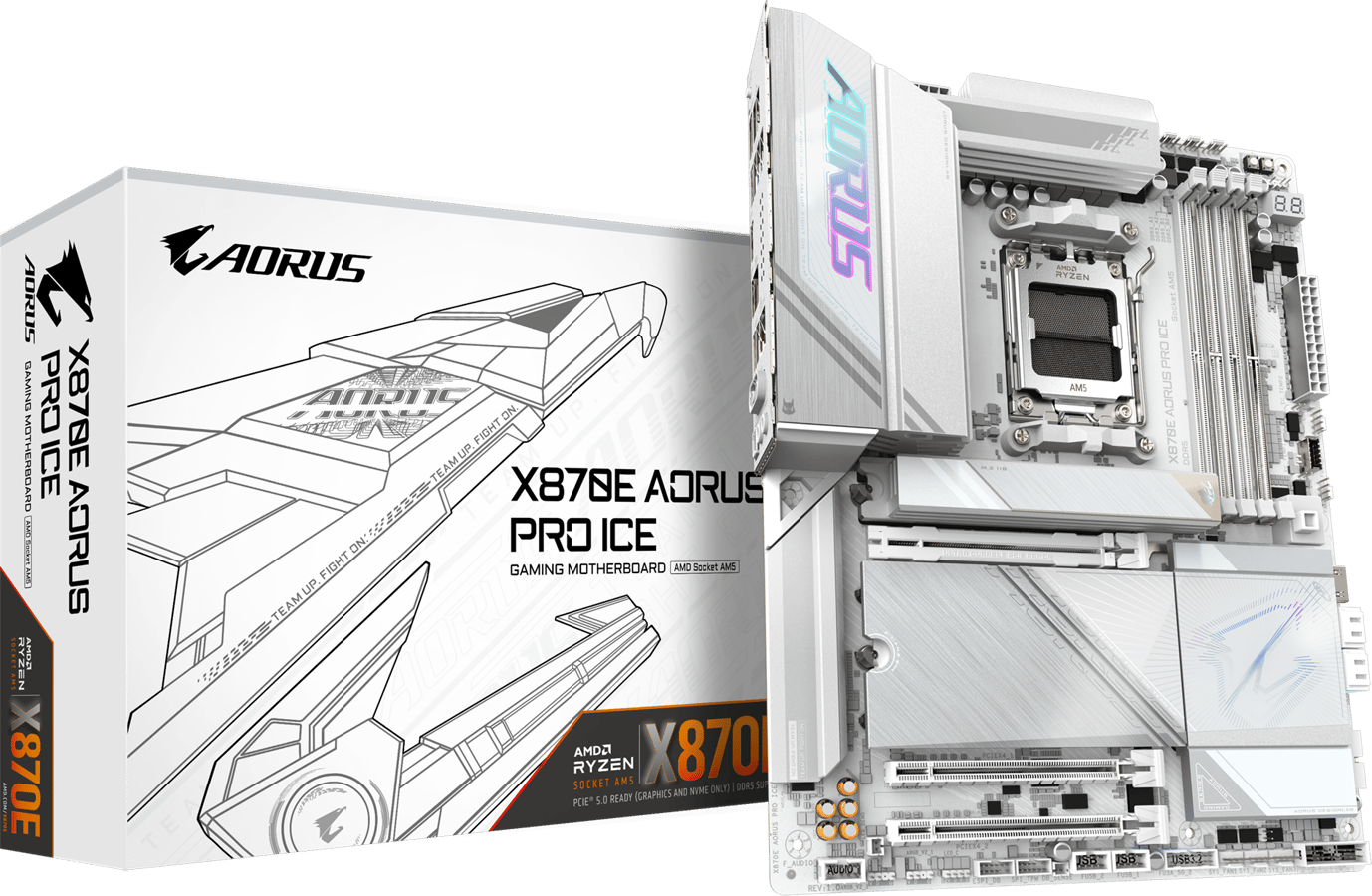 Gigabyte X870E Aorus Pro Ice