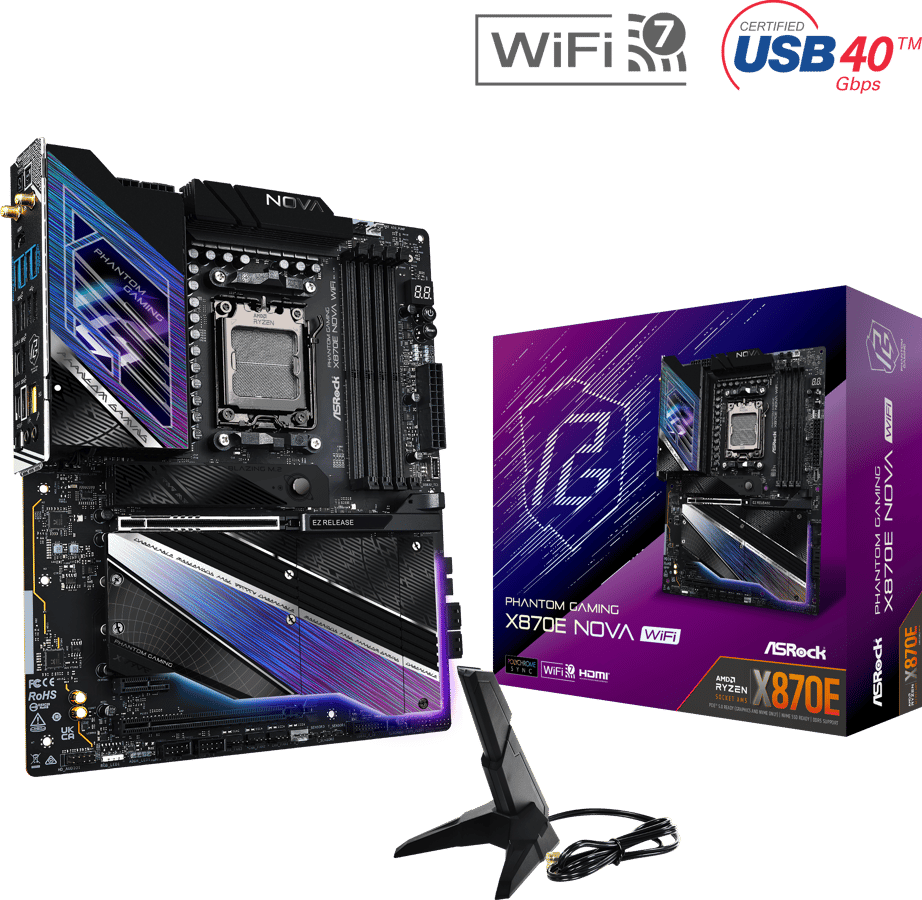 ASRock X870E Nova WIFI
