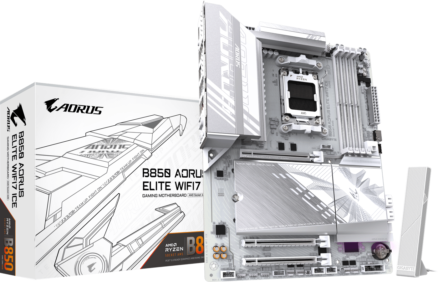 Gigabyte B850 Aorus Elite WIFI7 Ice