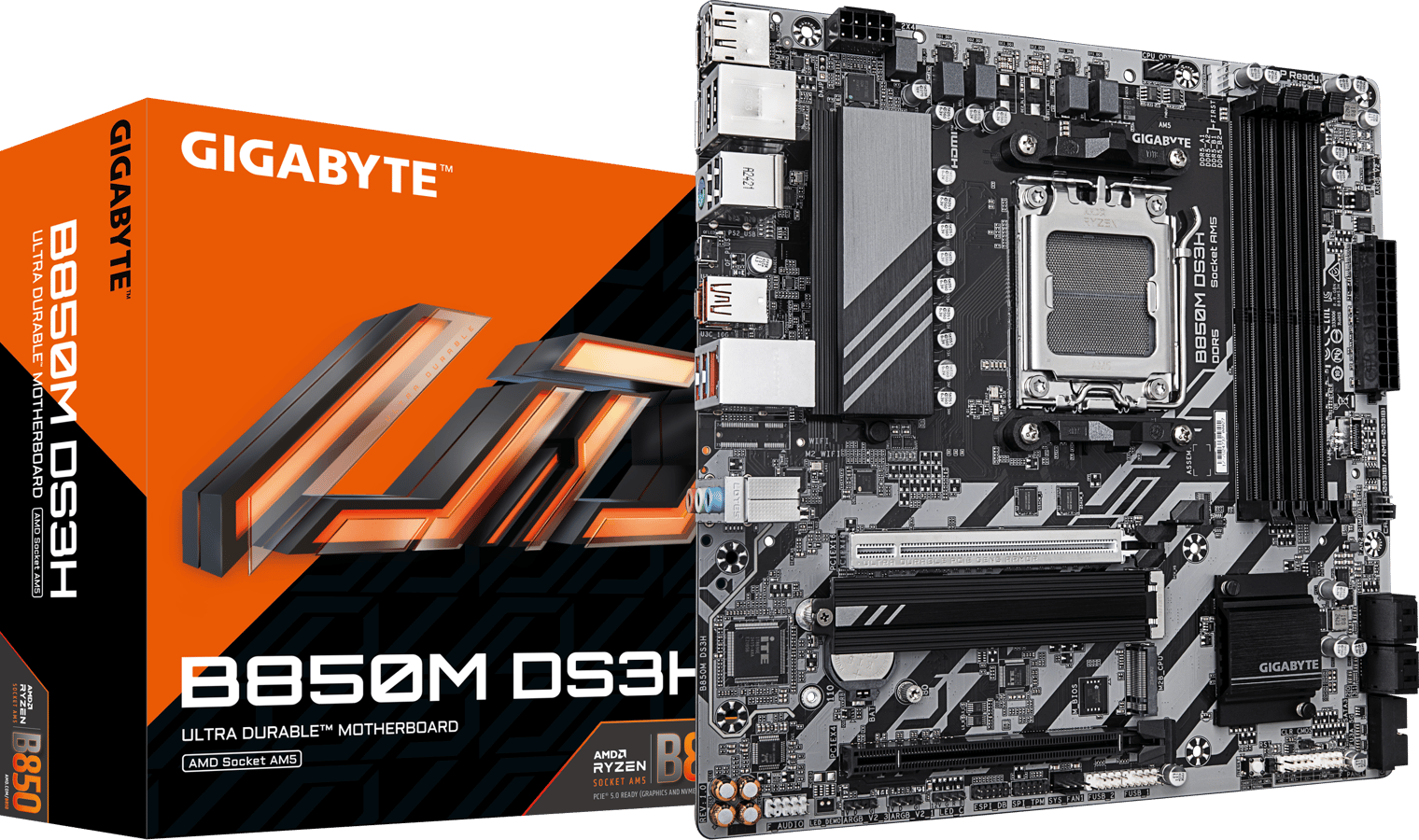 Gigabyte B850M DS3H