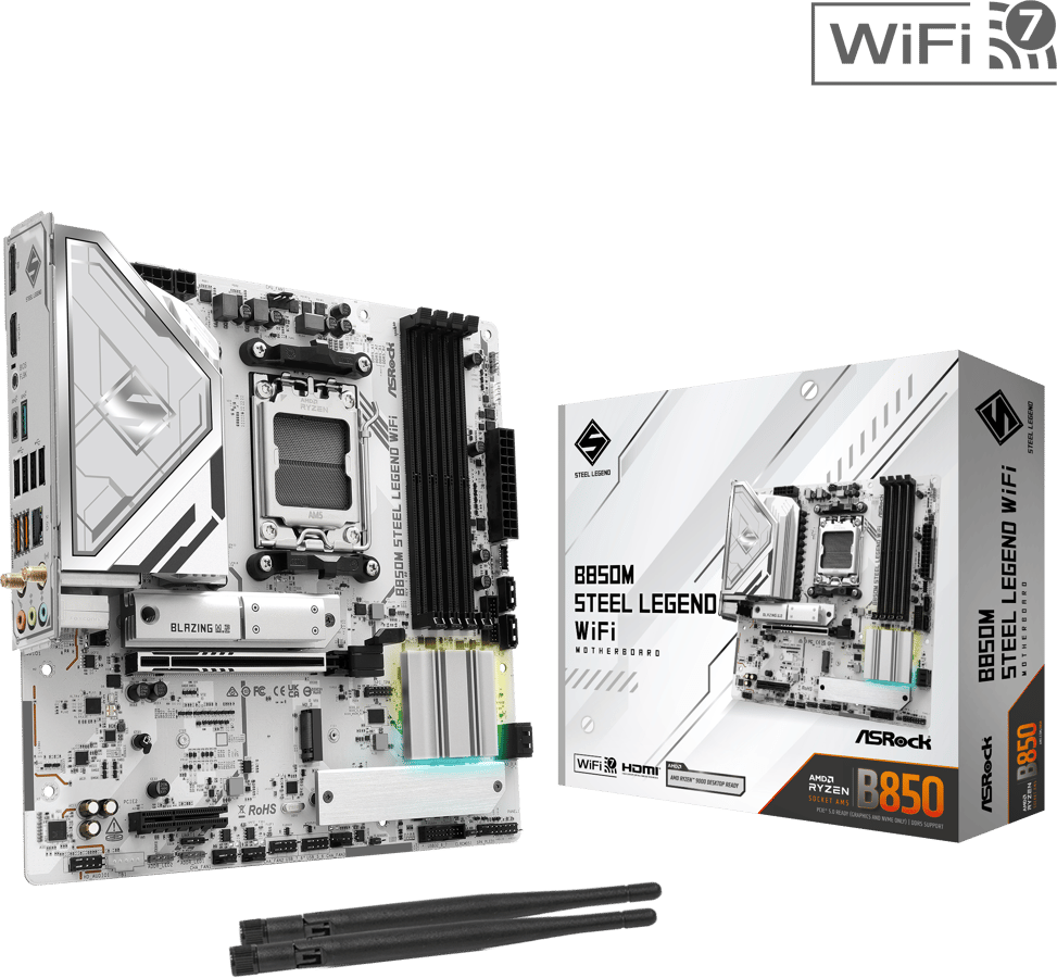 ASRock B850M Steel Legend WiFi