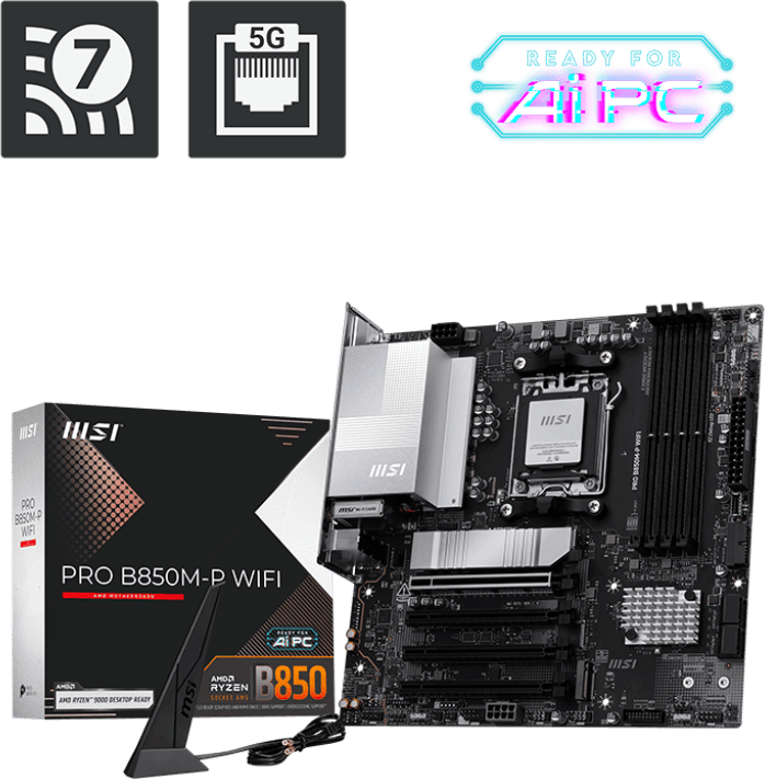 MSI Pro B850M-P WIFI