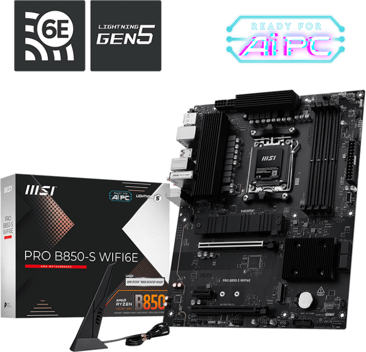 MSI Pro B850-S WIFI6E