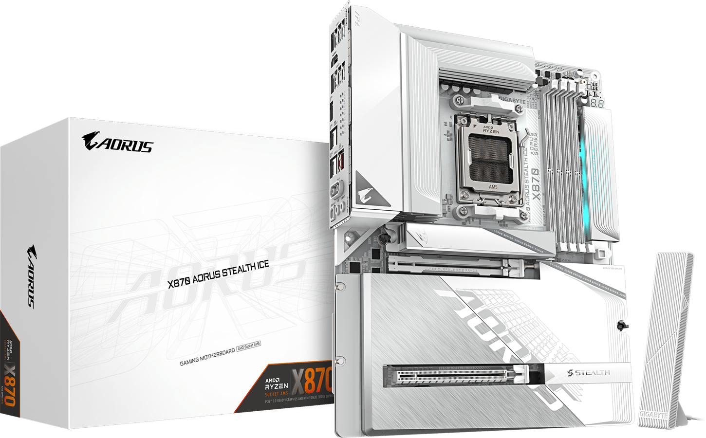 Gigabyte X870 Aorus Stealth Ice