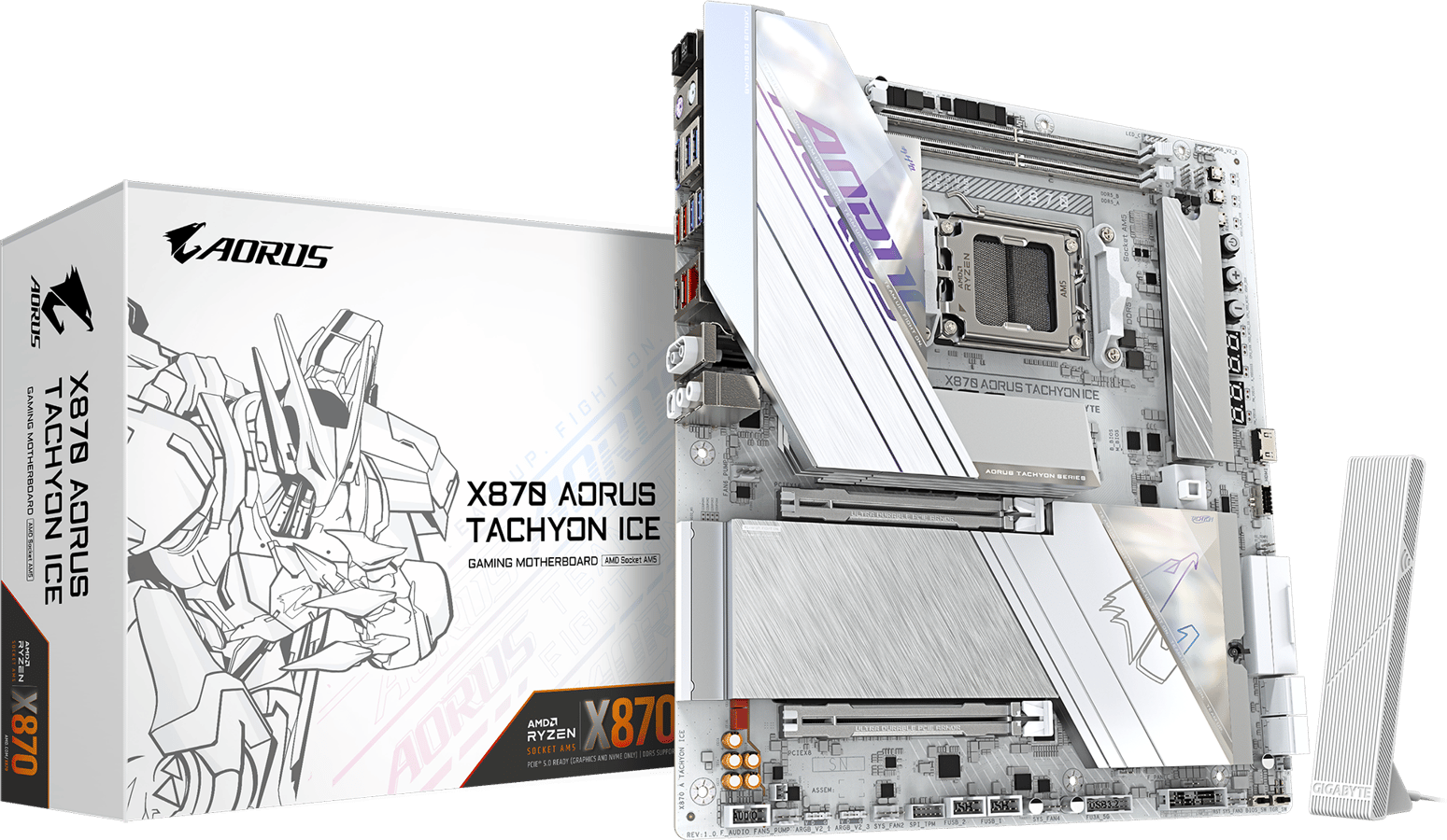 Gigabyte X870 Aorus Tachyon Ice