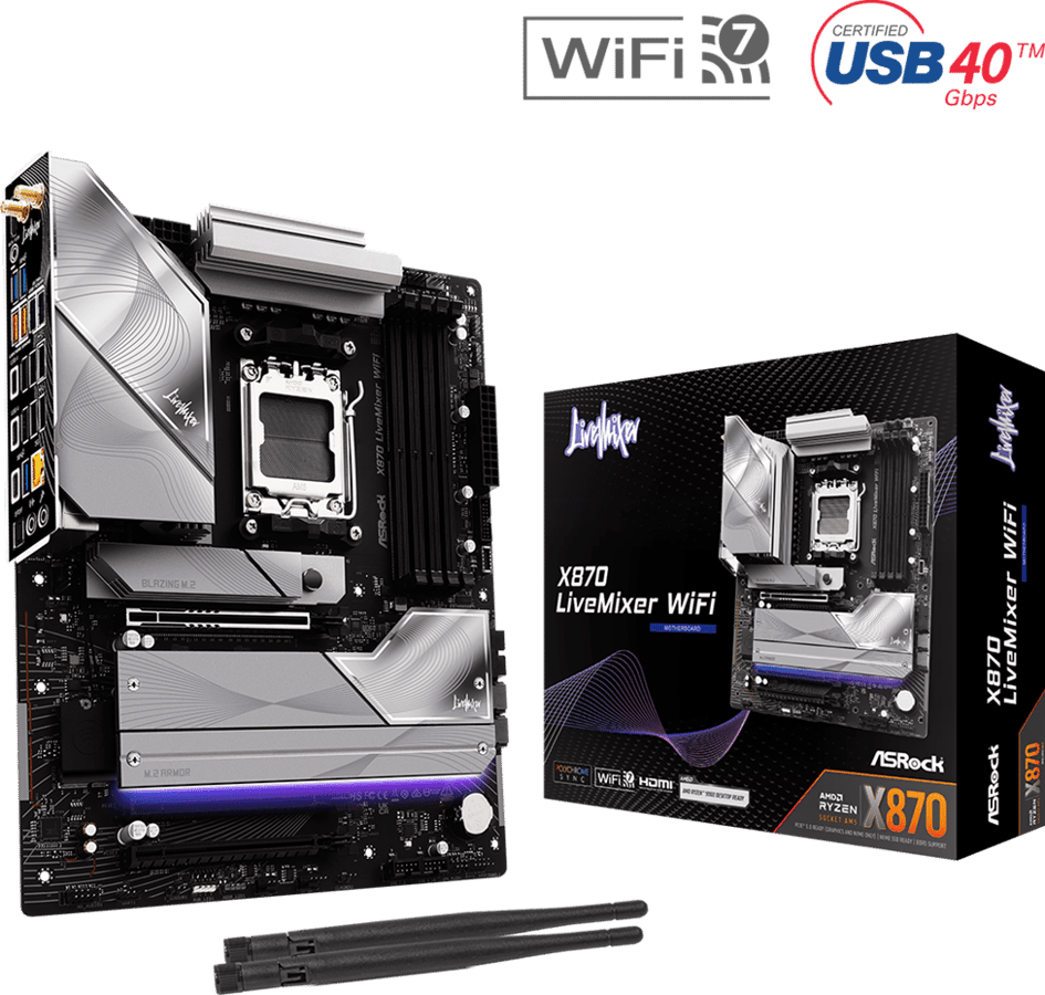 ASRock X870 LiveMixer WIFI