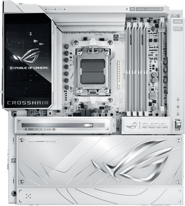 ASUS ROG Crosshair X870E Glacial