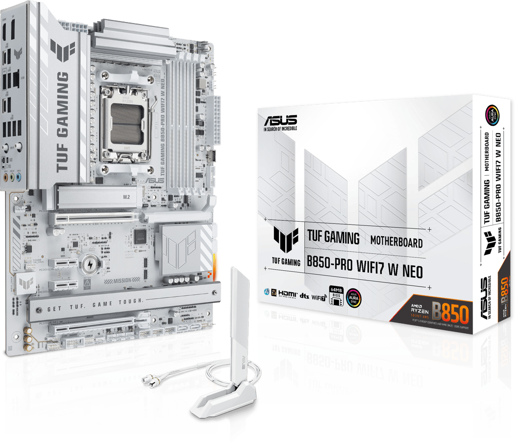 ASUS TUF Gaming B850-Pro WIFI7 White Neo