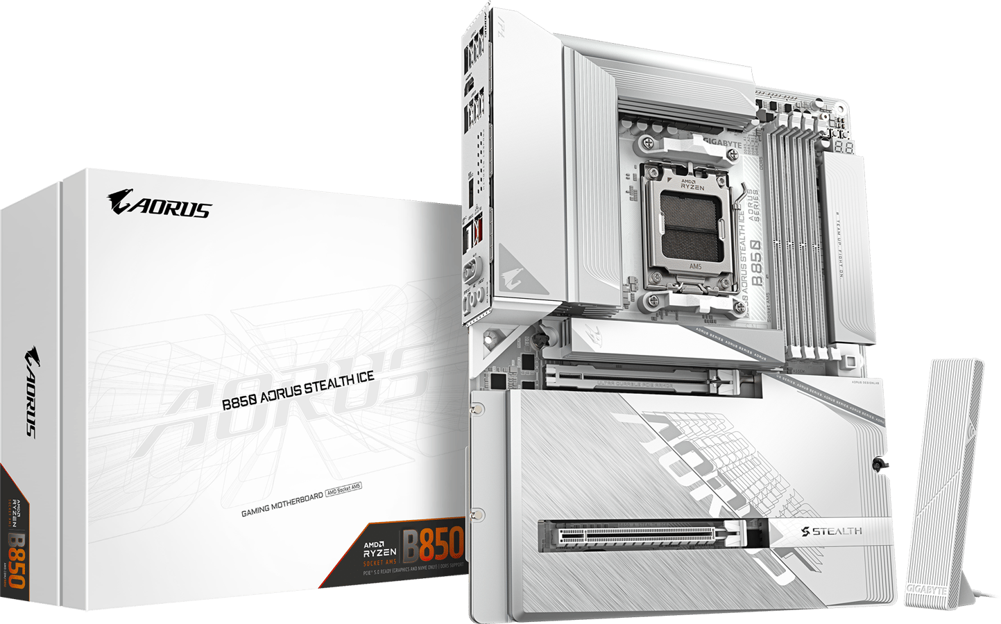 Gigabyte B850 Aorus Stealth Ice