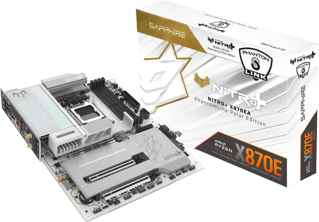 Sapphire Nitro+ X870EA PhantomLink Polar