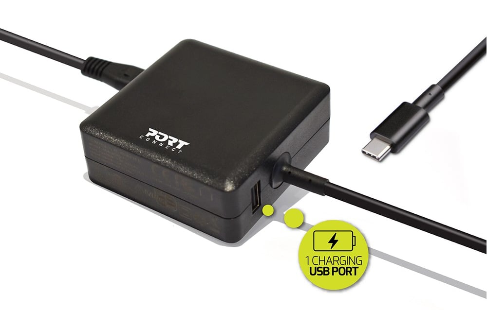 PORT Designs USB-C Notebookladdare Universal 65W