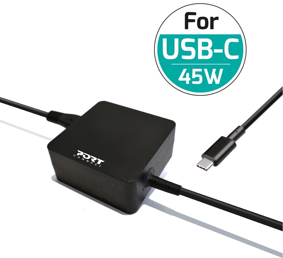PORT Designs USB-C Notebookladdare Universal 45W
