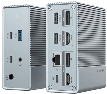 Hyperdrive GEN2 USB-C Dockningsstation 12 portar