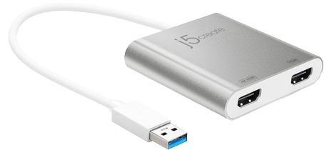 J5Create Bildskärmsadapt USB-A -> 2x Hdmi