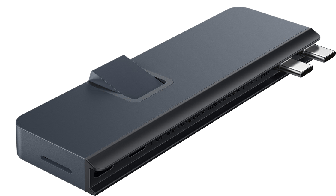 Hyperdrive Duo Pro 7-in-2 USB-C Hub Midnight blue