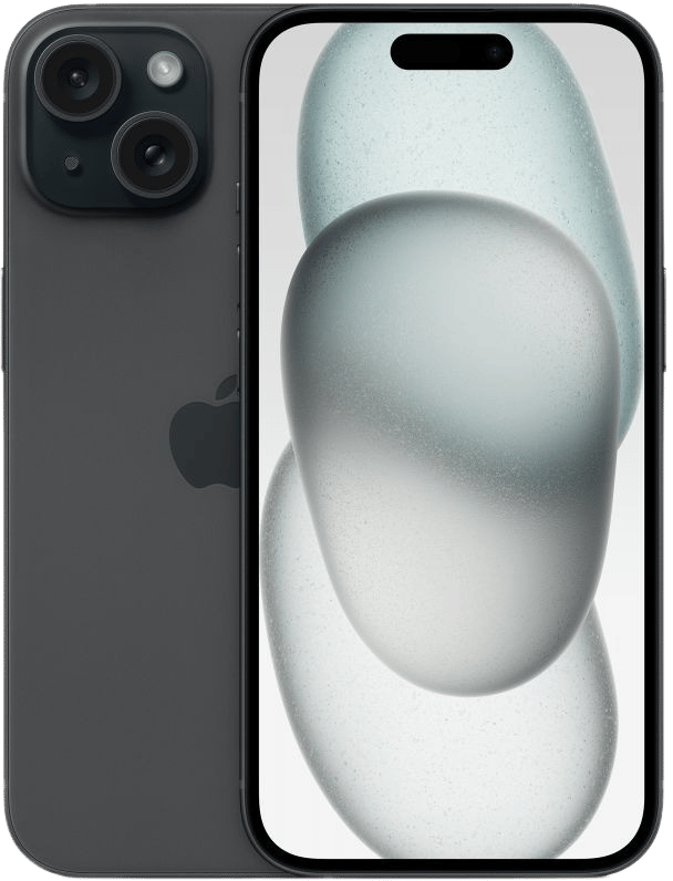 Apple iPhone 15 (128GB) Svart