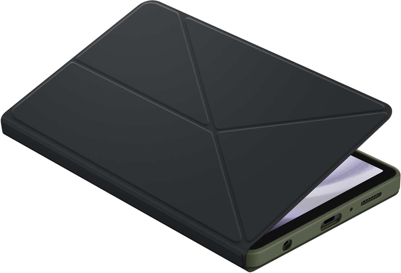 Samsung Galaxy Tab A9 Book Cover Svart