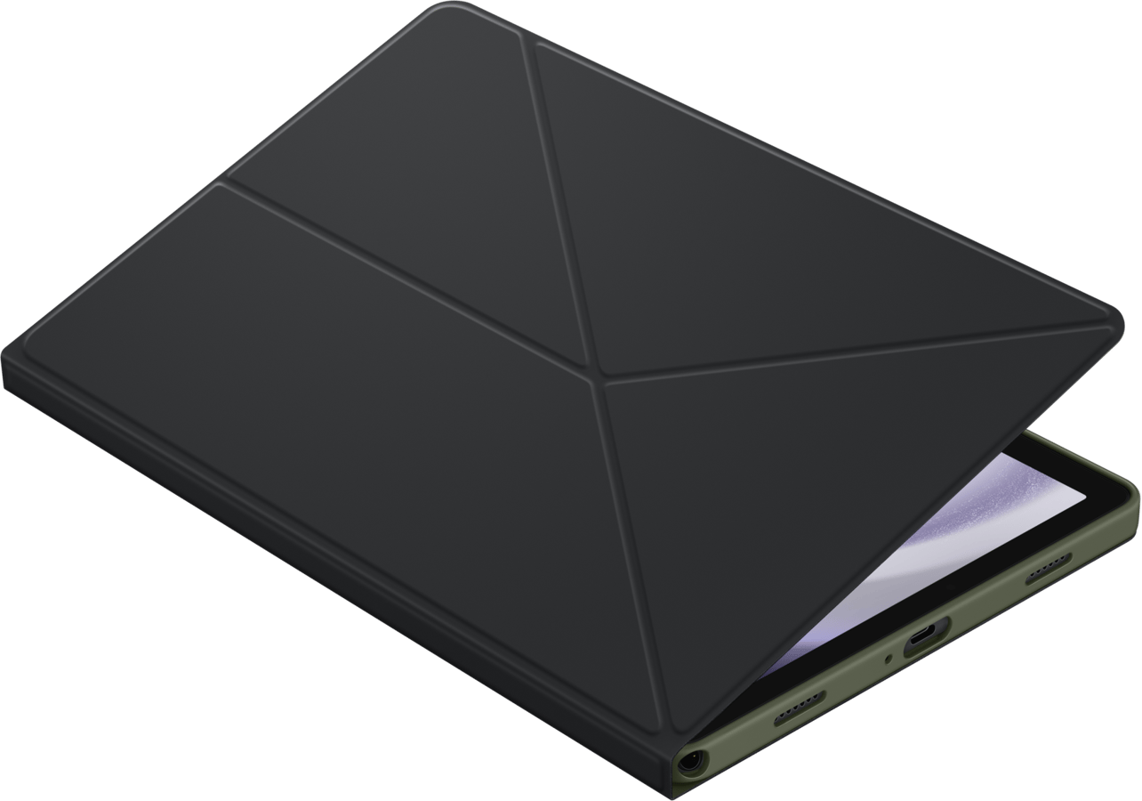 Samsung Galaxy Tab A9+ Book Cover Svart