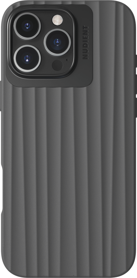 Nudient Bold Case Magsafe iPhone 16 Pro Max Storm Black