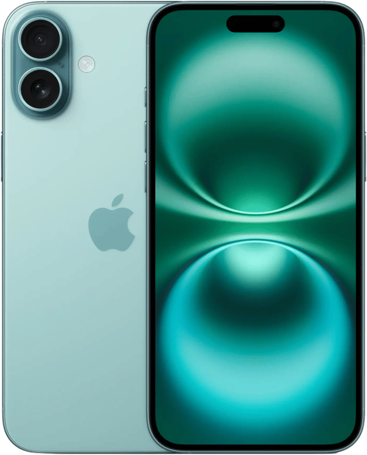 Apple iPhone 16 Plus (128GB) Blågrön