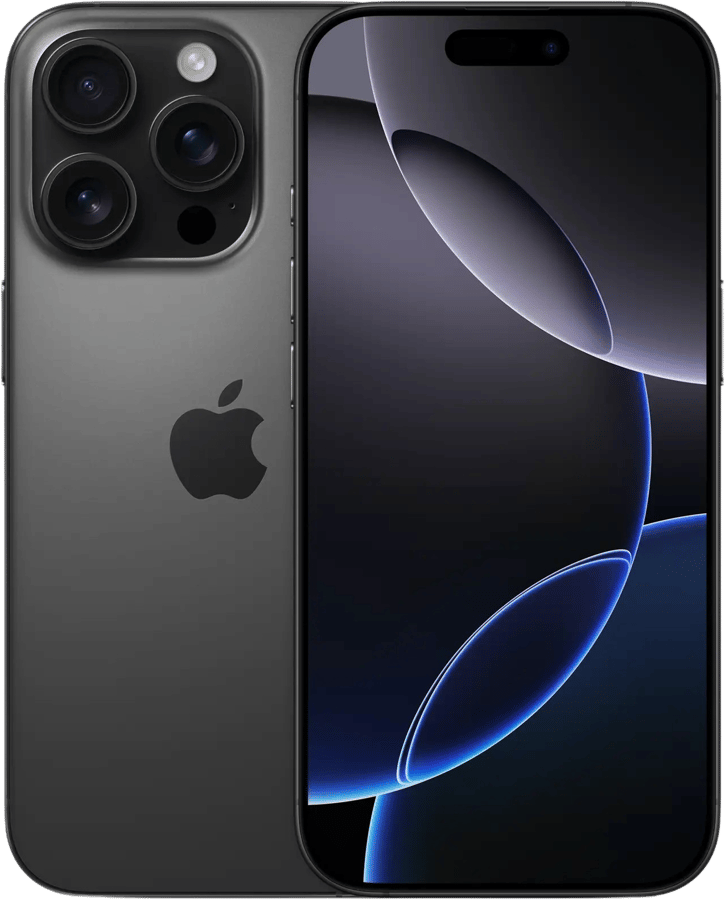 Apple iPhone 16 Pro (256GB) Svart Titan