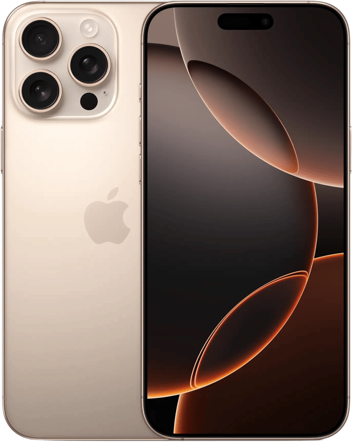 Apple iPhone 16 Pro Max (256GB) Sandfärgat Titan