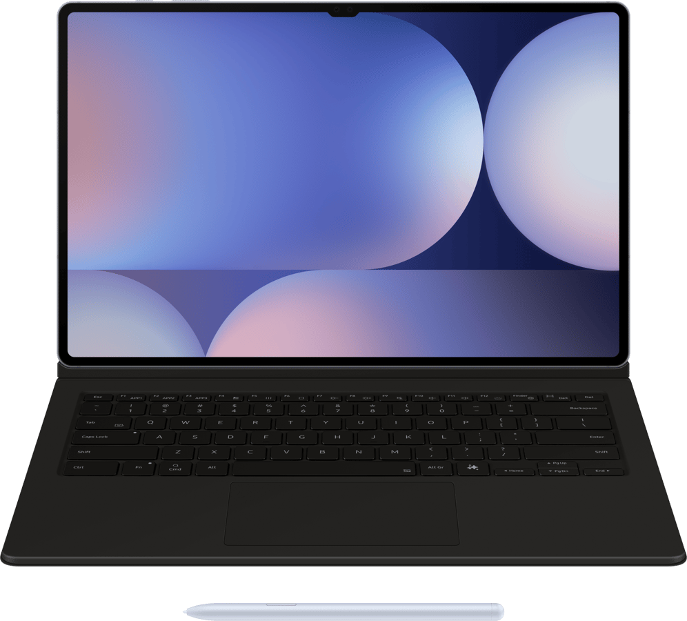 Samsung Galaxy Tab S10 Ultra Book Cover Keyboard Svart