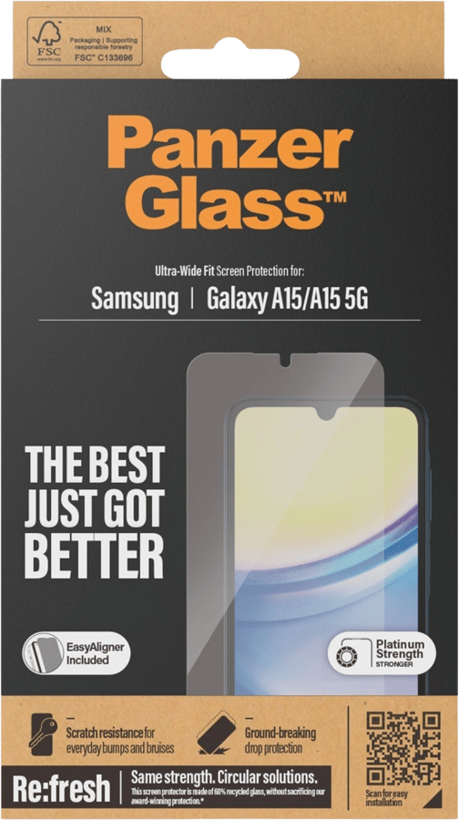 PanzerGlass Galaxy A15 Screen Protector