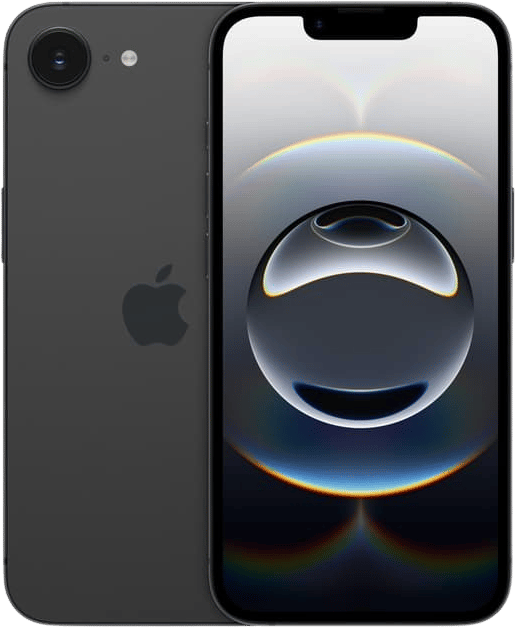 Apple iPhone 16e (128GB) Svart