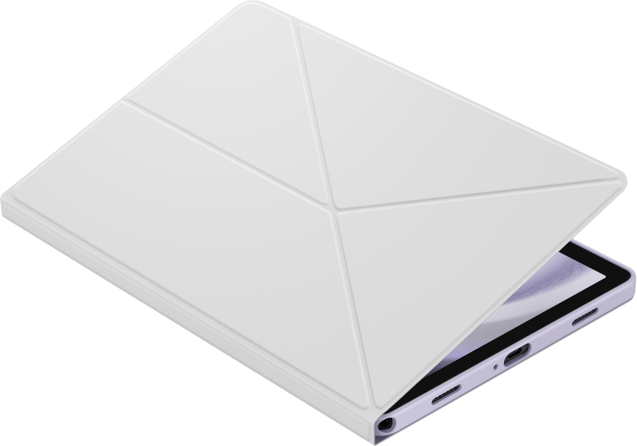 Samsung Galaxy Tab A9+ Book Cover Vit
