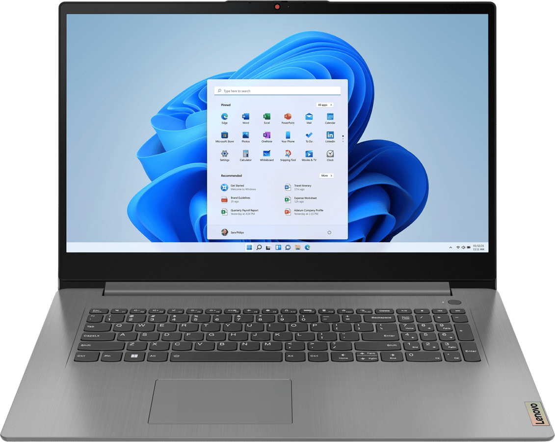 Lenovo IdeaPad 3 - 17,3" | Ryzen 5 | 16GB | 512GB