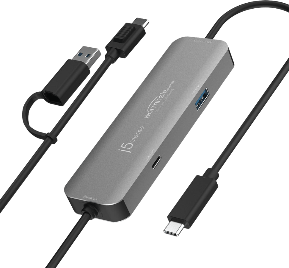 J5 Create Wormhole Switch CrossLink USB-C Hub