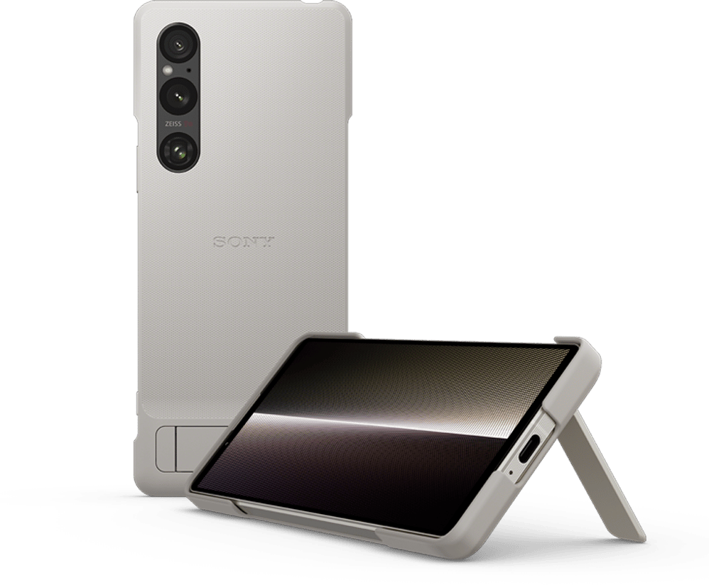 Custodia Sony Xperia 1VI Cover Sony Xperia 1VI Con Supporto Integrato - Slim E Protettiva Copri Citofono Custodia Sony Xperia 1VI Cover Sony Xperia 1VI Con Supporto Integrato - Slim E Protettiva Copri Citofono