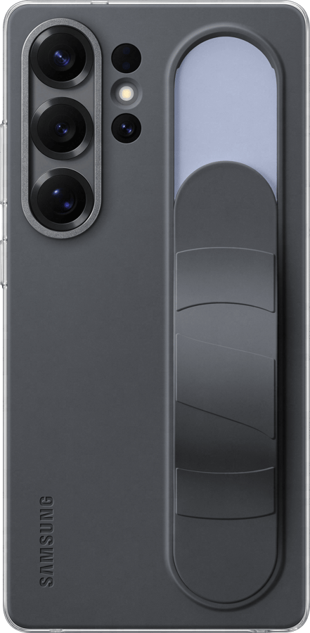 Samsung Galaxy S25 Ultra Standing Grip Case Svart