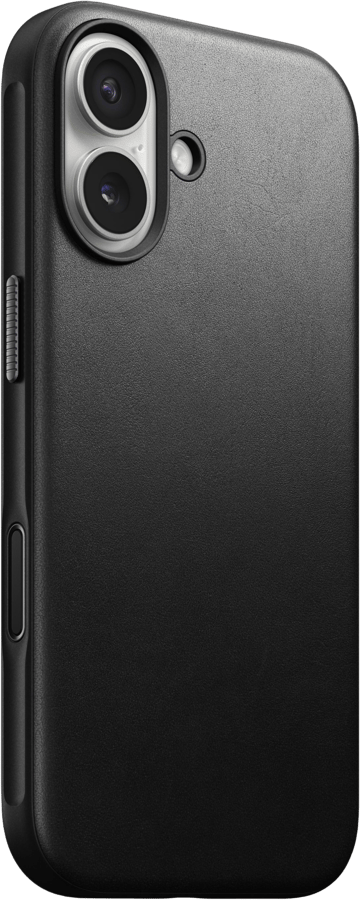 Nomad Modern Leather Case iPhone 17 Svart