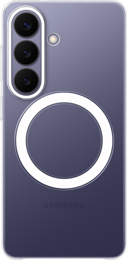 Samsung Galaxy S26 Clear Magnet Case Transparent
