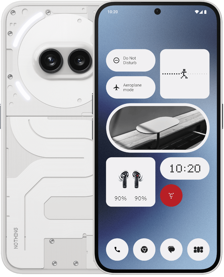 Nothing Phone (2a) 8+128GB Vit
