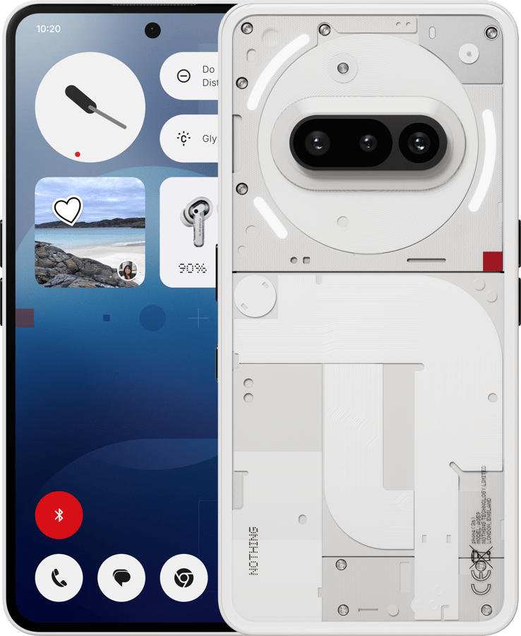 Nothing Phone (3a) 8+128GB Vit