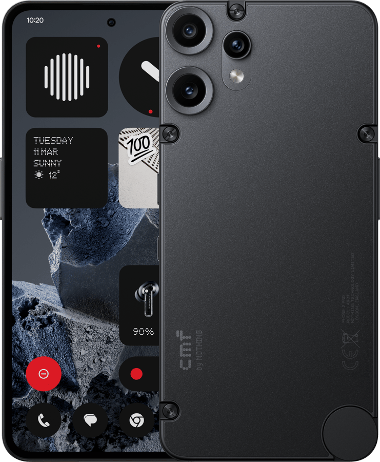 CMF Phone 2 Pro by Nothing Svart
