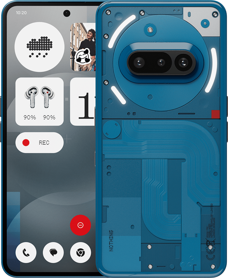Nothing Phone (3a) 12+256GB Blå
